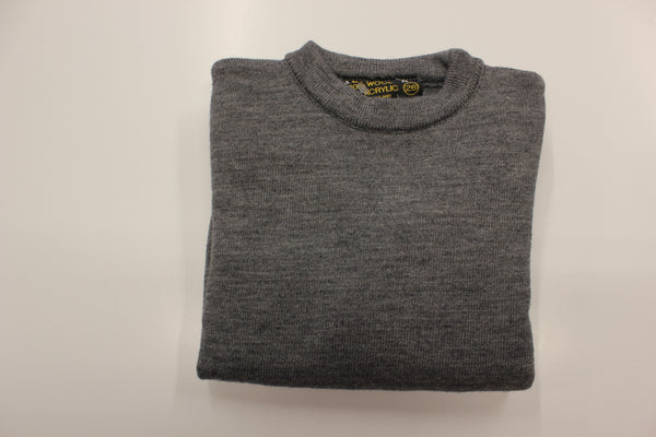 SALE Grey Round Neck Jumper