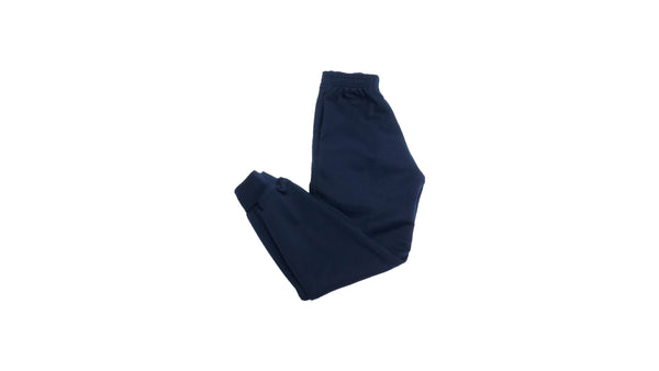 Navy Tracksuit Bottoms Cuffed Leg